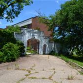 Searcy Hospital- Perimeter Brick Wall