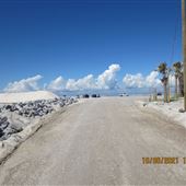 Dauphin Island - West End Beach / Parking Area.