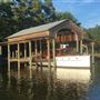 1929 Bridge Deck Cruiser on the Magnolia River